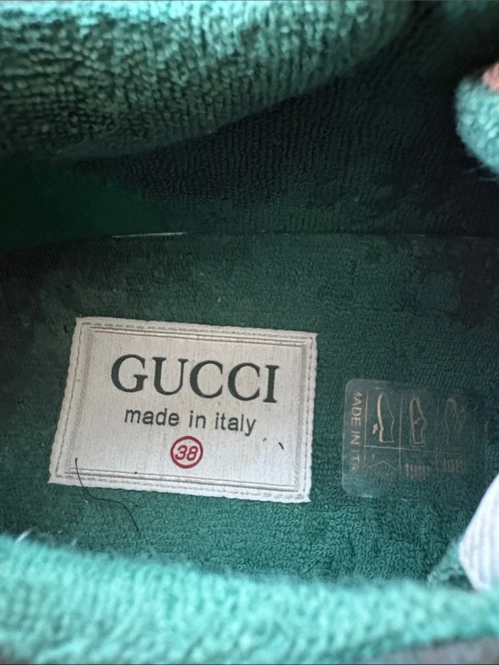 Gucci Multicolor GG Runner Sneakers - Burgundy, Green & Cream